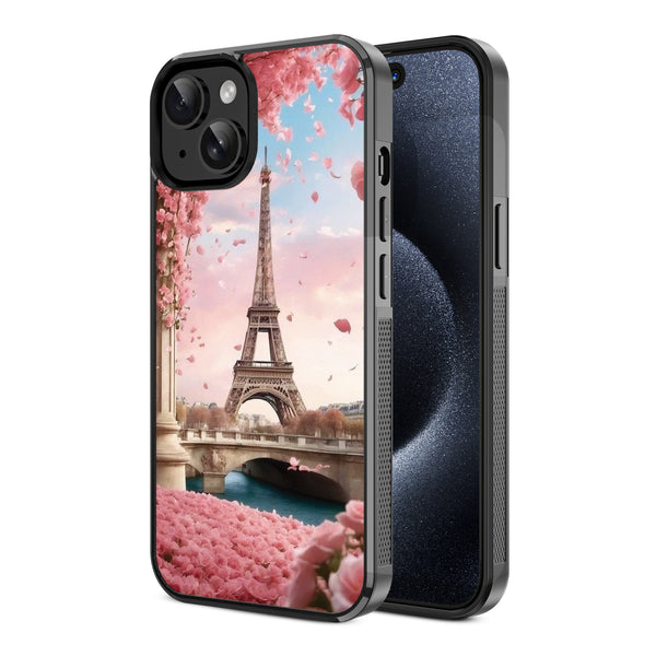 MyBat Design Lab Series Case for Apple iPhone 17e / 16e / 14 / 13 - Paris In Bloom - MIP14CSLESM183-2.jpg