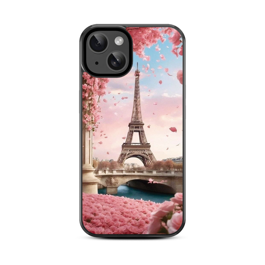 MyBat Design Lab Series Case for Apple iPhone 17e / 16e / 14 / 13 - Paris In Bloom - MIP14CSLESM183-3.jpg