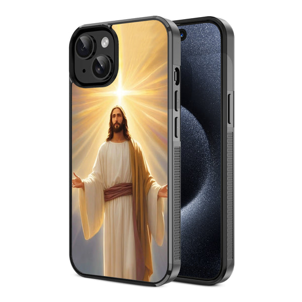 MyBat Design Lab Series Case for Apple iPhone 17e / 16e / 14 / 13 - Christ the Light - MIP14CSLESM196-2.jpg
