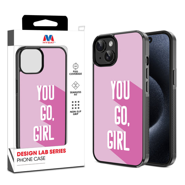 MyBat Design Lab Series Case for Apple iPhone 17e / 16e / 14 / 13 - You Go, Girl - MIP14CSLESM203-1.jpg