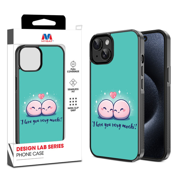 MyBat Design Lab Series Case for Apple iPhone 17e / 16e / 14 / 13 - Mochi Love - MIP14CSLESM211-1.jpg