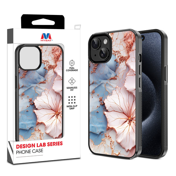 MyBat Design Lab Series Case for Apple iPhone 17e / 16e / 14 / 13 - Petal Veins - MIP14CSLESM214-1.jpg
