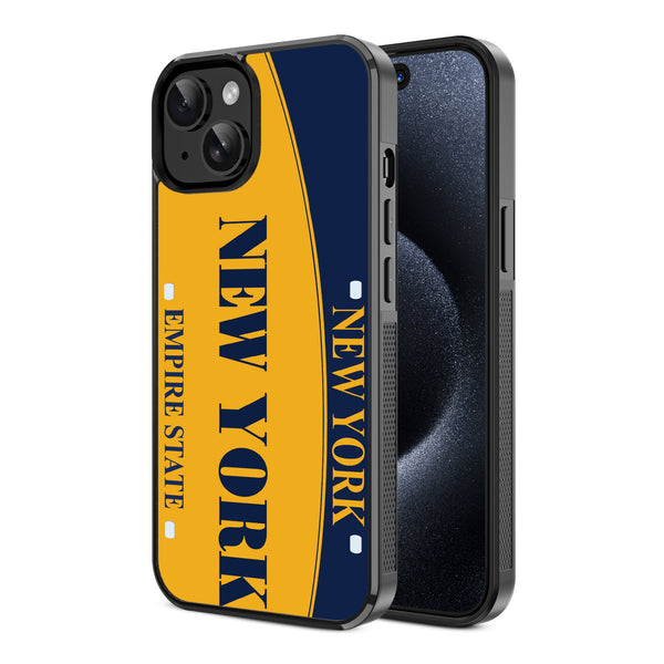 MyBat Design Lab Series Case for Apple iPhone 17e / 16e / 14 / 13 - New York License Plate - MIP14CSLESM258-2.jpg