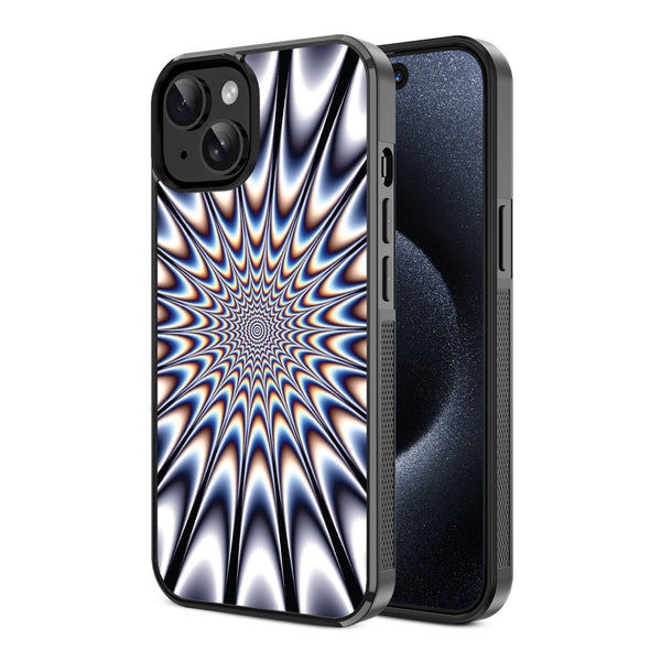 MyBat Design Lab Series Case for Apple iPhone 17e / 16e / 14 / 13 - Hypnotic Burst - MIP14CSLESM267-2.jpg