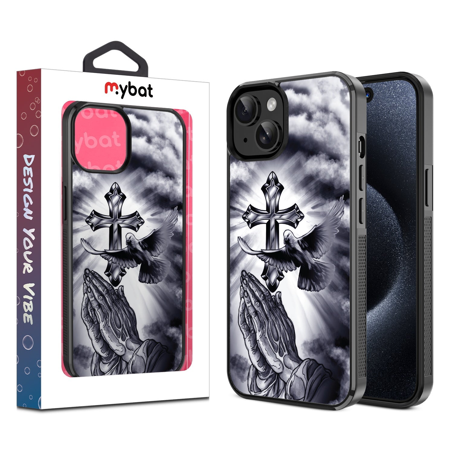 MyBat Design Lab Series Case for Apple iPhone 17e / 16e / 14 / 13 - Faithful Prayer