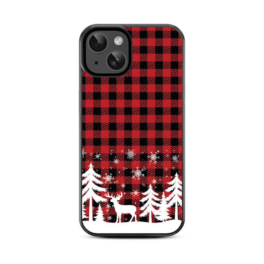 MyBat Design Lab Series Case for Apple iPhone 17e / 16e / 14 / 13 - Reindeer Flannel - MIP14CSLESM276-3.jpg