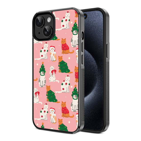 MyBat Design Lab Series Case for Apple iPhone 17e / 16e / 14 / 13 - Meowy Christmas - MIP14CSLESM286-2.jpg