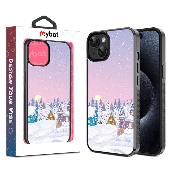 MyBat Design Lab Series Case for Apple iPhone 17e / 16e / 14 / 13 - Snow Globe Village - MIP14CSLESM304-1.jpg