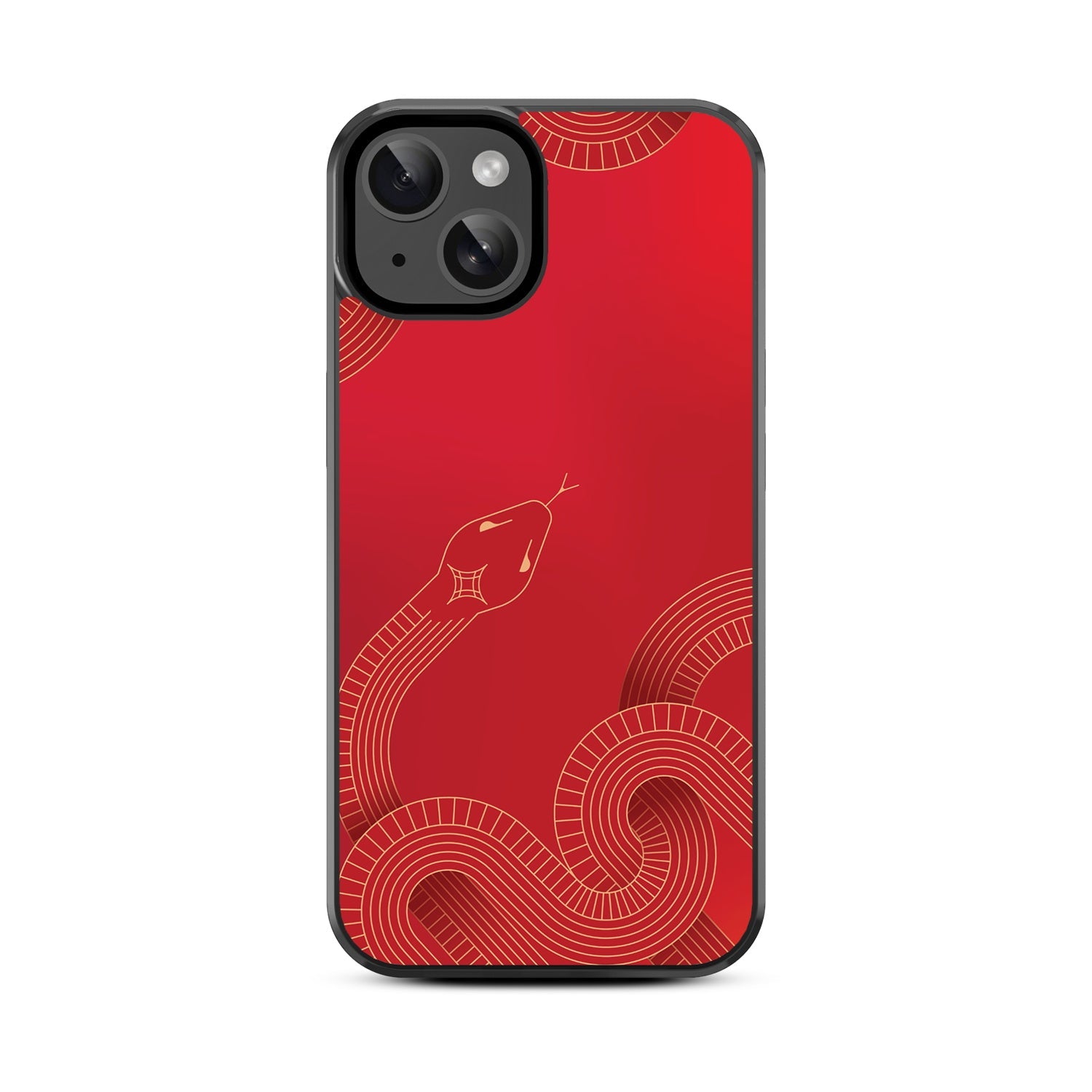 MyBat Design Lab Series Case for Apple iPhone 17e / 16e / 14 / 13 - Slithering into a New Year