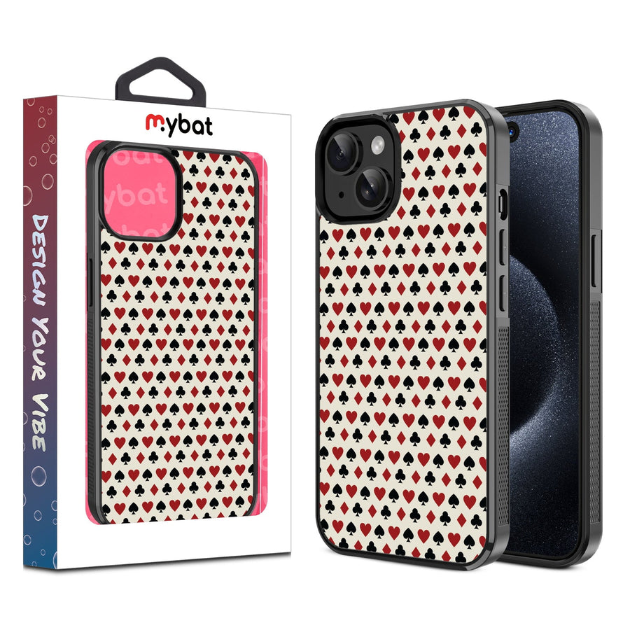 MyBat Design Lab Series Case for Apple iPhone 17e / 16e / 14 / 13 - Royal Flush