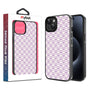 MyBat Design Lab Series Case for Apple iPhone 17e / 16e / 14 / 13 - Heart Grid