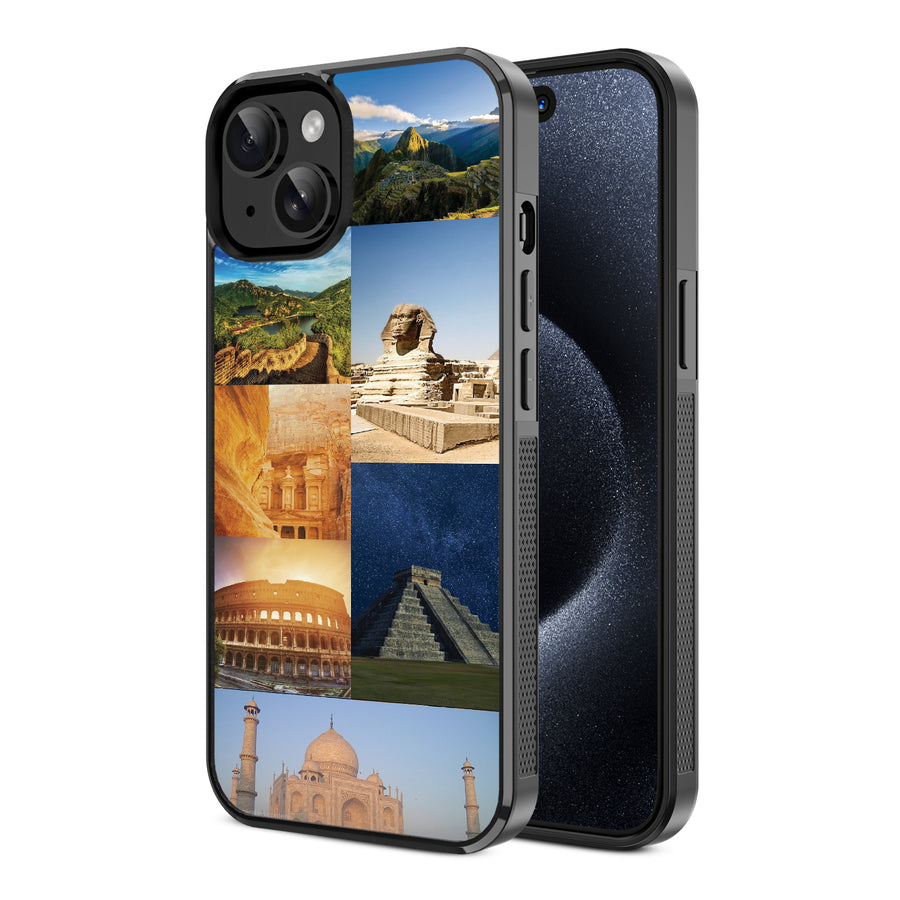 MyBat Design Lab Series Case for Apple iPhone 17e / 16e / 14 / 13  - 7 Wonders - MIP14CSLESM352-2.jpg