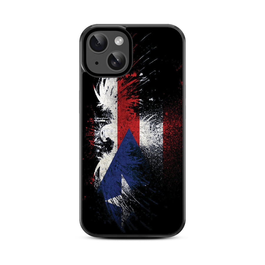 MyBat Design Lab Series Case for Apple iPhone 17e / 16e / 14 / 13  - Puerto Rico Eagle Flag