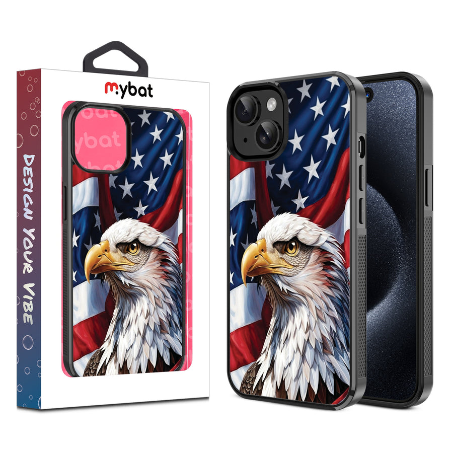 MyBat Design Lab Series Case for Apple iPhone 17e / 16e / 14 / 13  - Proud American Eagle - MIP14CSLESM362-1.jpg