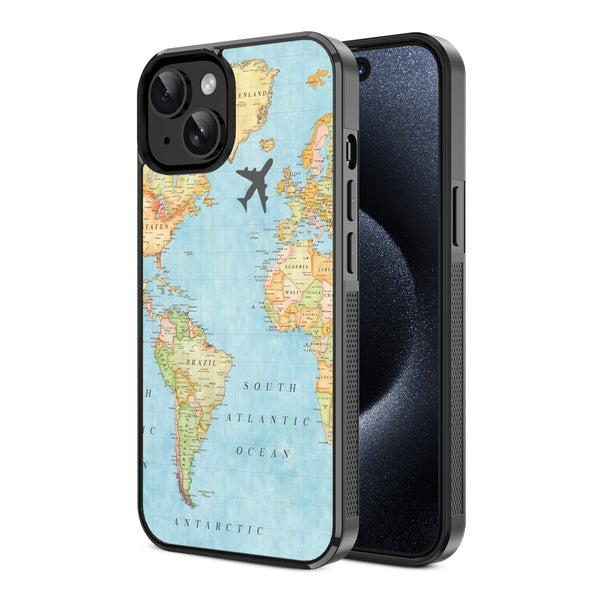 MyBat Design Lab Series Case for Apple iPhone 17e / 16e / 14 / 13  - Map - MIP14CSLESM370-2.jpg