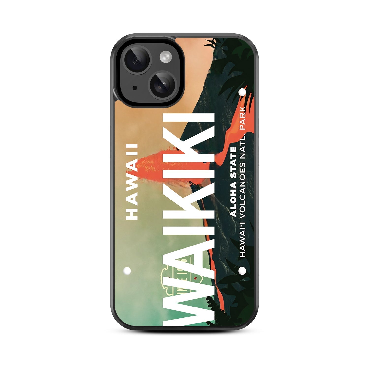 MyBat Design Lab Series Case for Apple iPhone 17e / 16e / 14 / 13  - Waikiki Plate