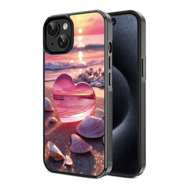 MyBat Design Lab Series Case for Apple iPhone 17e / 16e / 14 / 13  - Sunset Beach Love - MIP14CSLESM384-2.jpg