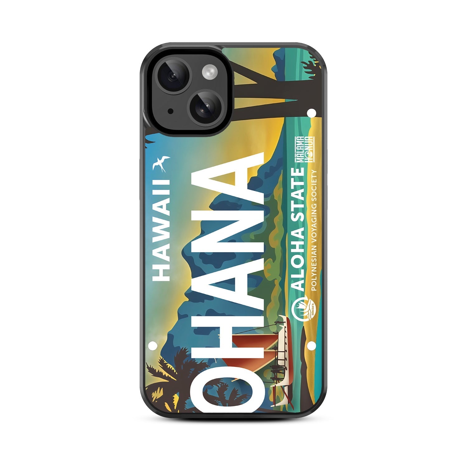 MyBat Design Lab Series Case for Apple iPhone 17e / 16e / 14 / 13  - Ohana Plate