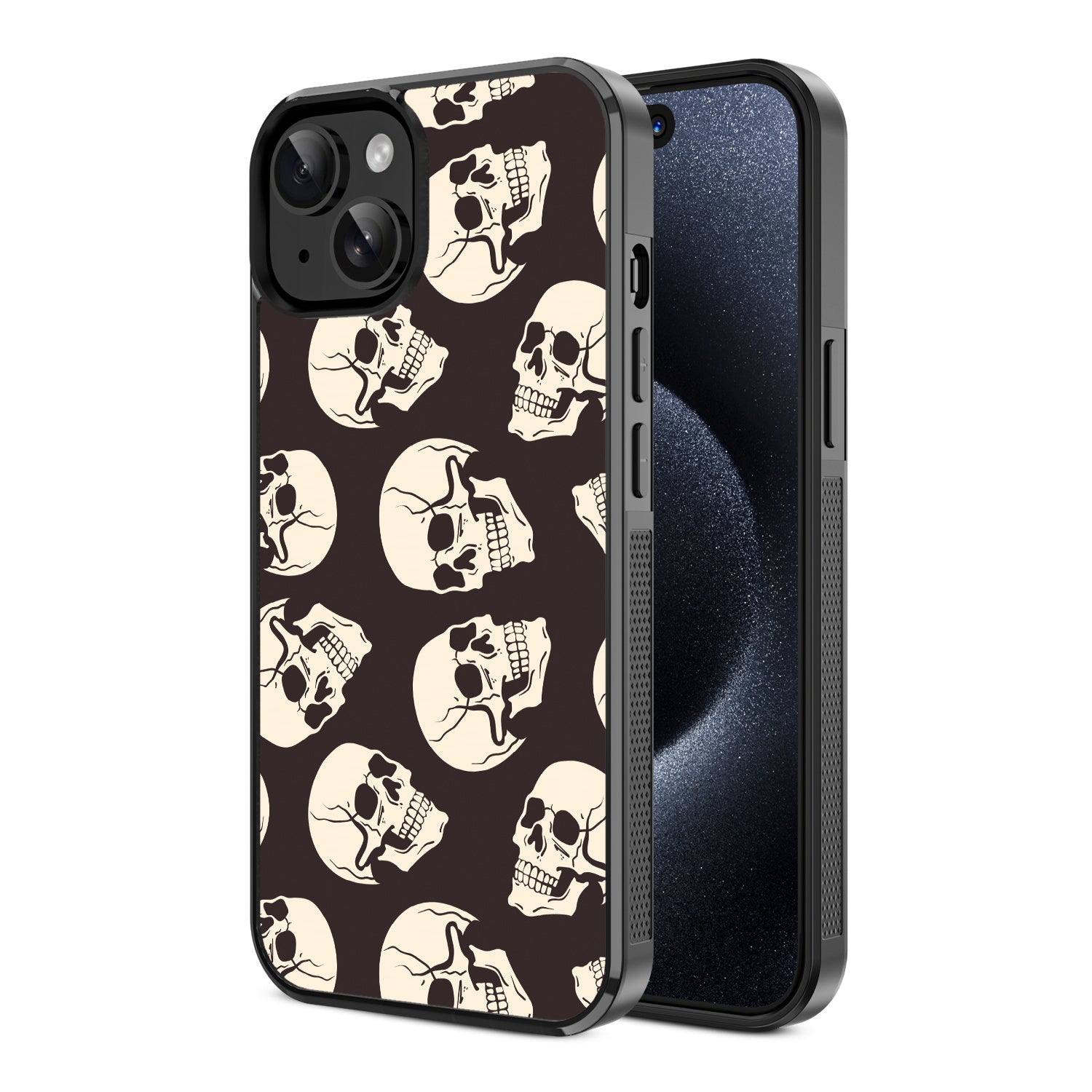 MyBat Design Lab Series Case for Apple iPhone 17e / 16e / 14 / 13  - Bone Heads - MIP14CSLESM411-2.jpg