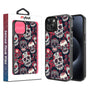 MyBat Design Lab Series Case for Apple iPhone 17e / 16e / 14 / 13  - Sugar Rose Skulls