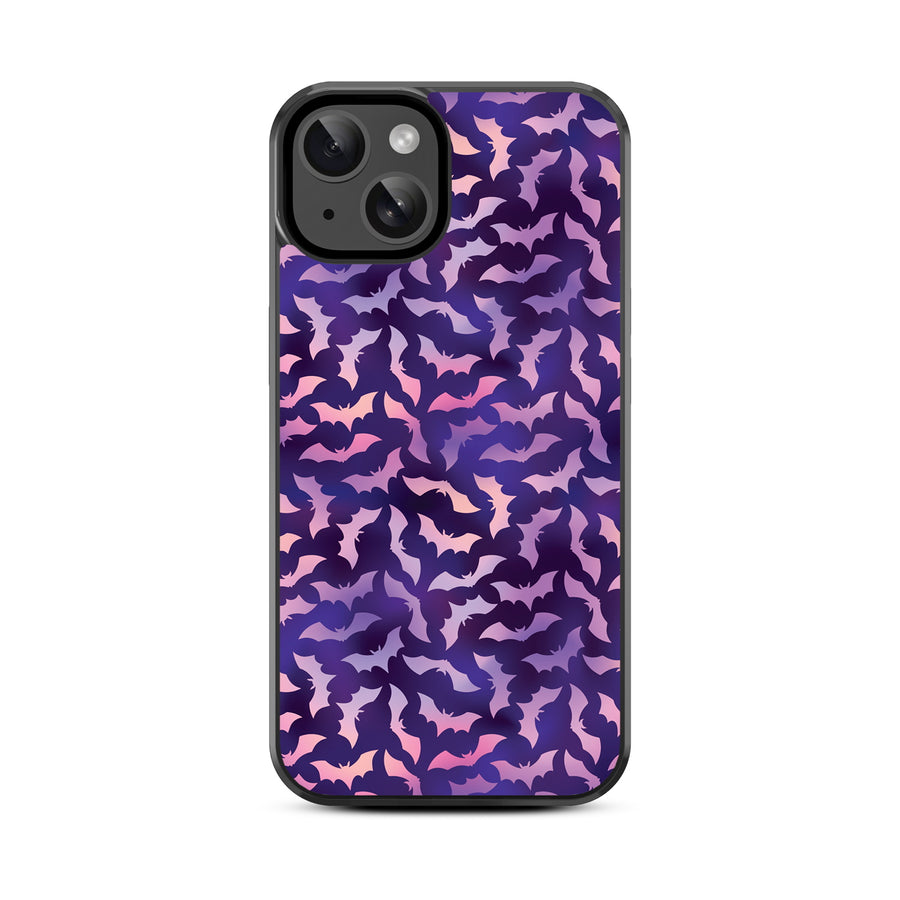 MyBat Design Lab Series Case for Apple iPhone 17e / 16e / 14 / 13  - Twilight Bats - MIP14CSLESM422-3.jpg