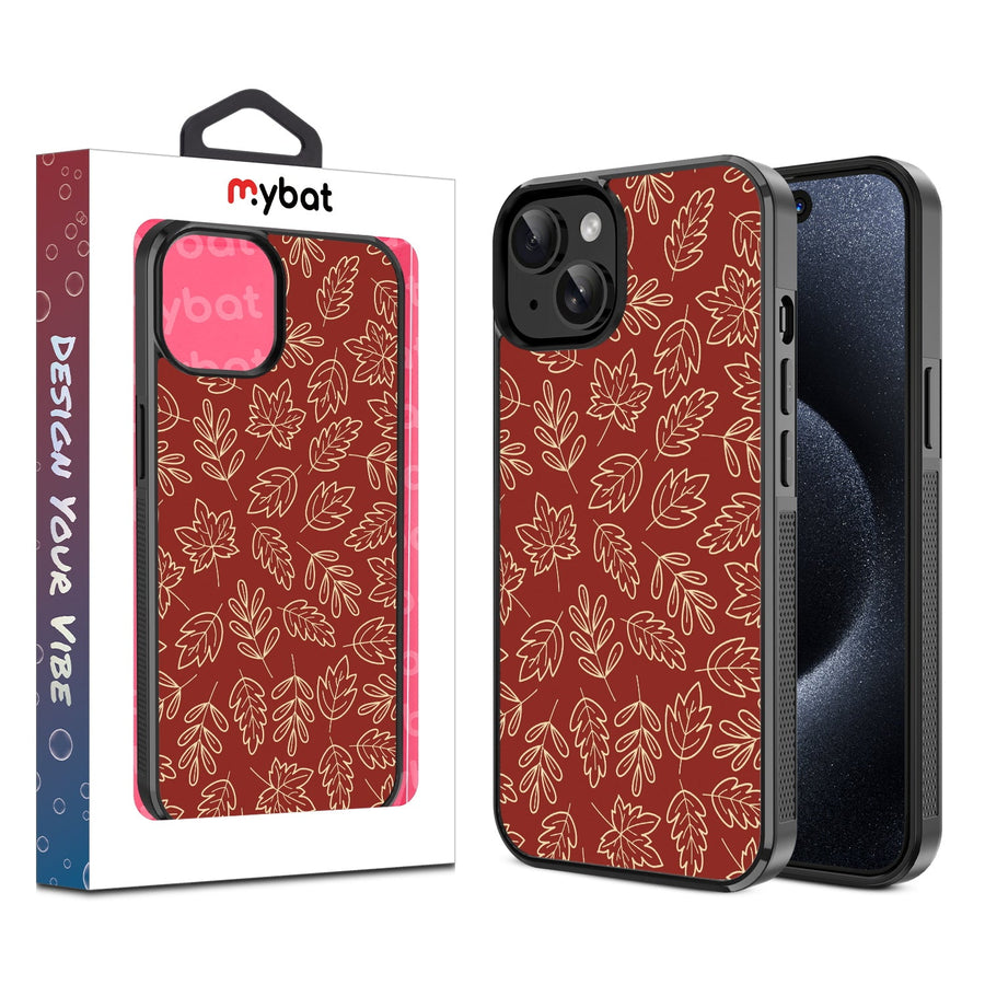 MyBat Design Lab Series Case for Apple iPhone 17e / 16e / 14 / 13  - Leaf Lines