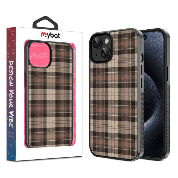 MyBat Design Lab Series Case for Apple iPhone 17e / 16e / 14 / 13  - Mocha Flannel - MIP14CSLESM431-1.jpg