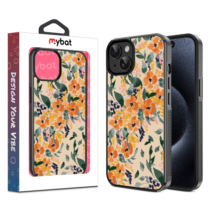 MyBat Design Lab Series Case for Apple iPhone 17e / 16e / 14 / 13  - Marigold Mix - MIP14CSLESM434-1.jpg