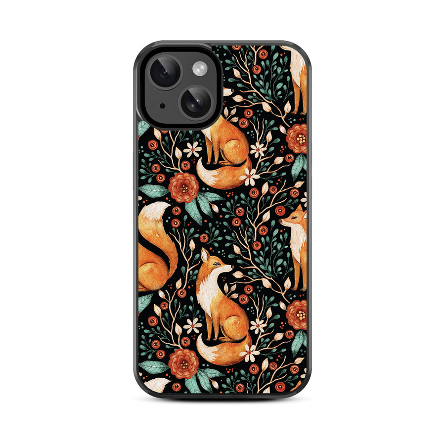MyBat Design Lab Series Case for Apple iPhone 17e / 16e / 14 / 13  - Woodland Fox - MIP14CSLESM435-3.jpg