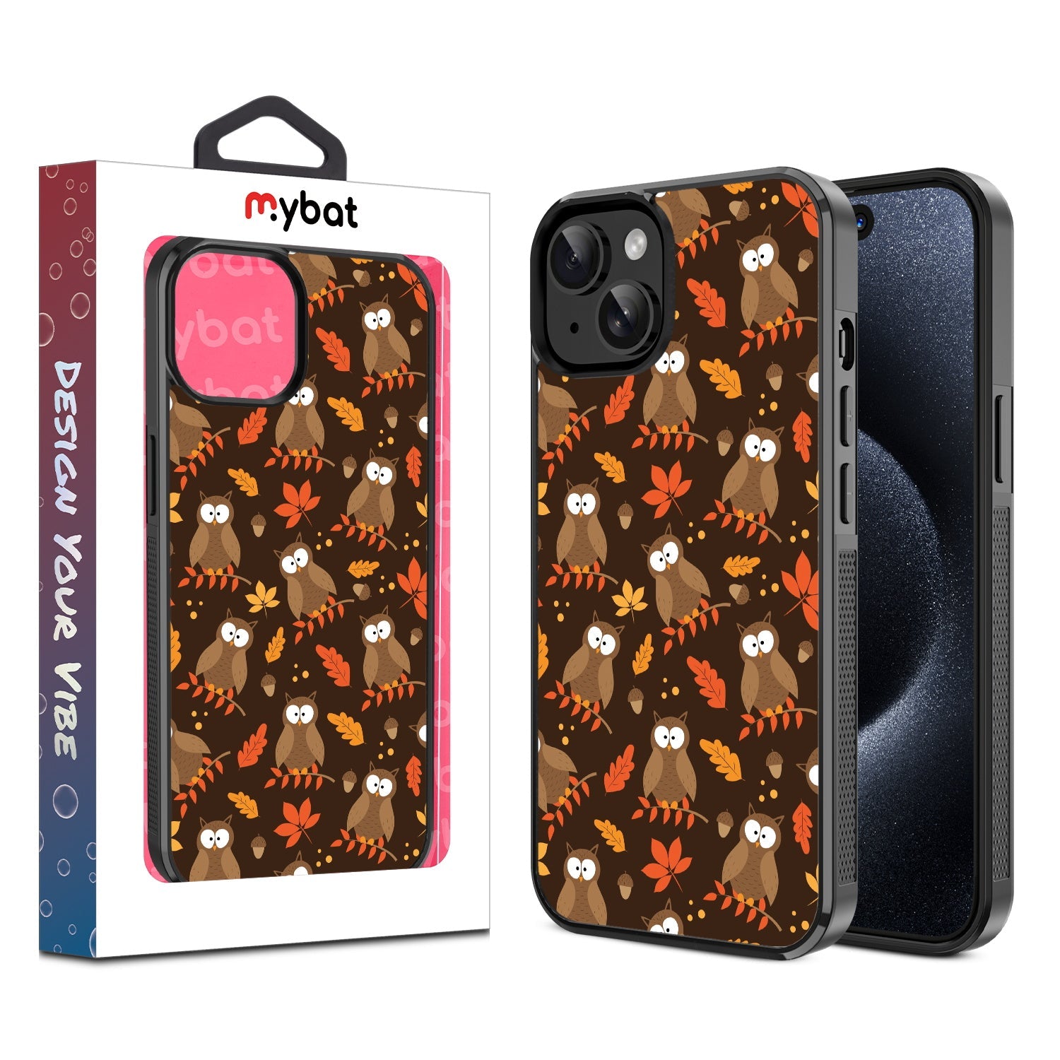 MyBat Design Lab Series Case for Apple iPhone 17e / 16e / 14 / 13  - Hoot & Harvest