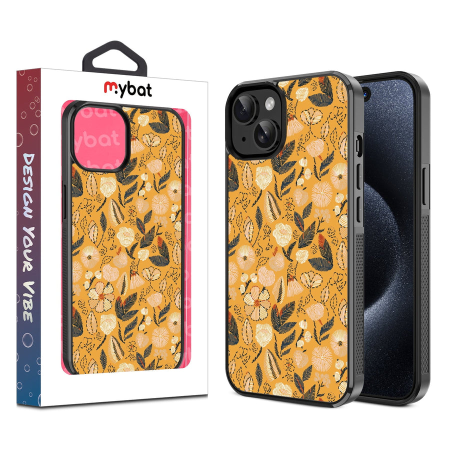 MyBat Design Lab Series Case for Apple iPhone 17e / 16e / 14 / 13  - Floral Stitch