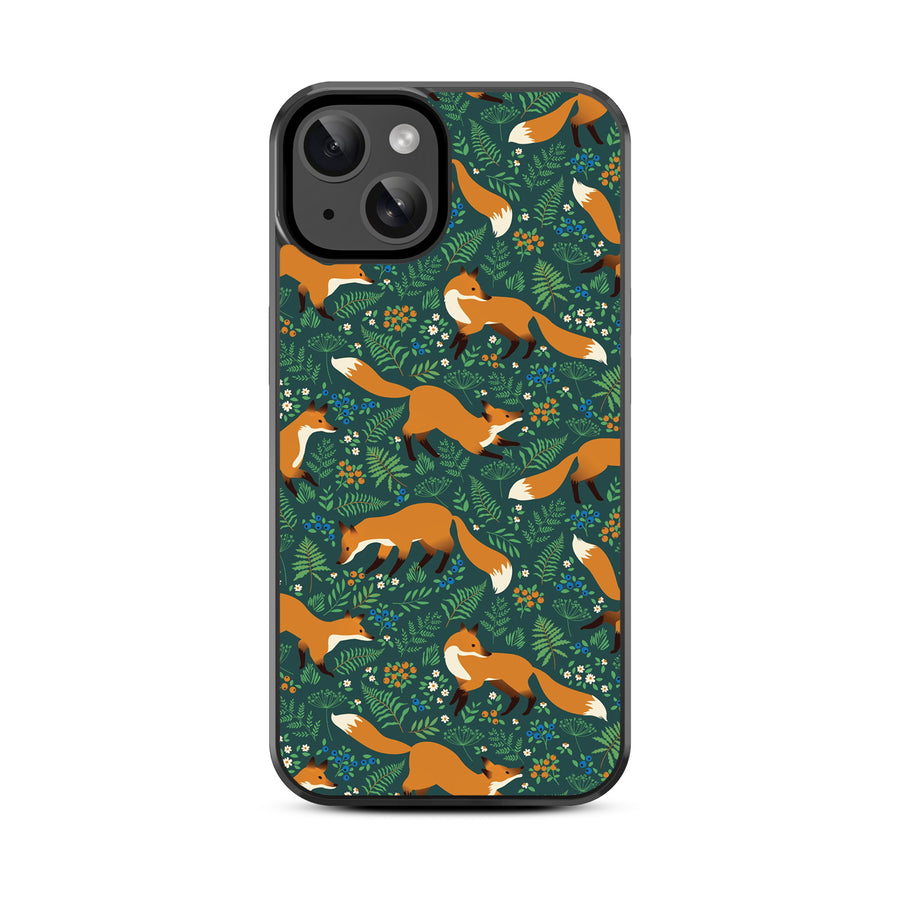 MyBat Design Lab Series Case for Apple iPhone 17e / 16e / 14 / 13  - Frolicking Fox - MIP14CSLESM443-3.jpg