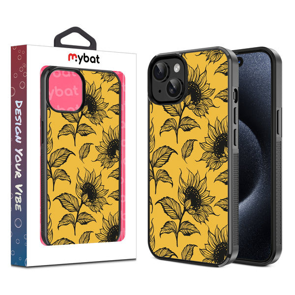 MyBat Design Lab Series Case for Apple iPhone 17e / 16e / 14 / 13  - Golden Sunflowers - MIP14CSLESM444-1.jpg