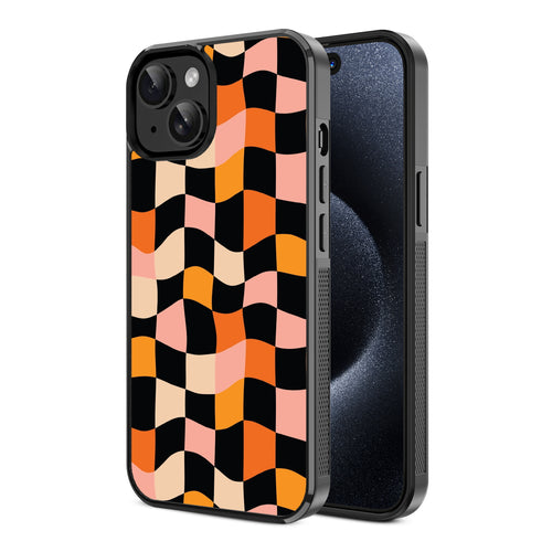 MyBat Design Lab Series Case for Apple iPhone 17e / 16e / 14 / 13  - Groovy Check - MIP14CSLESM448-2.jpg