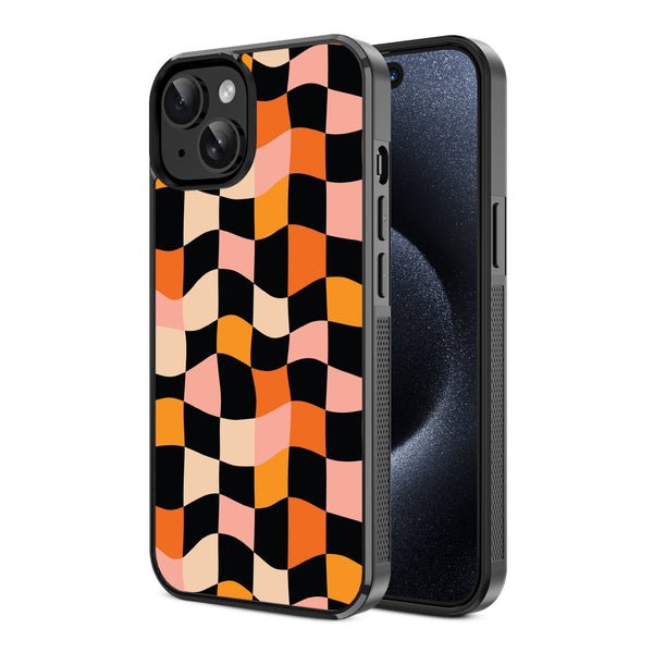 MyBat Design Lab Series Case for Apple iPhone 17e / 16e / 14 / 13  - Groovy Check - MIP14CSLESM448-2.jpg