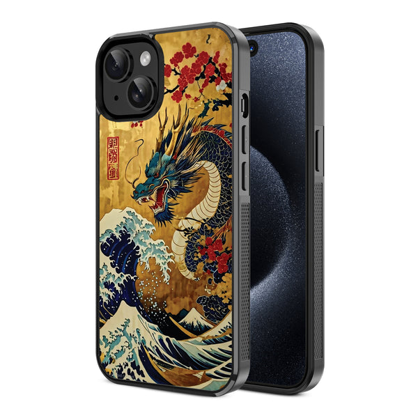 MyBat Design Lab Series Case for Apple iPhone 17e / 16e / 14 / 13  - Rising Dragon - MIP14CSLESM455-2.jpg