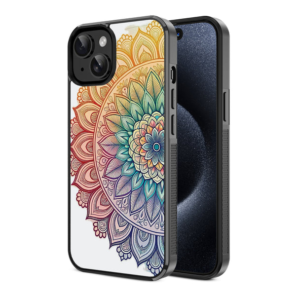 MyBat Design Lab Series Case for Apple iPhone 17e / 16e / 14 / 13  - Rainbow Mandala - MIP14CSLESM457-2.jpg