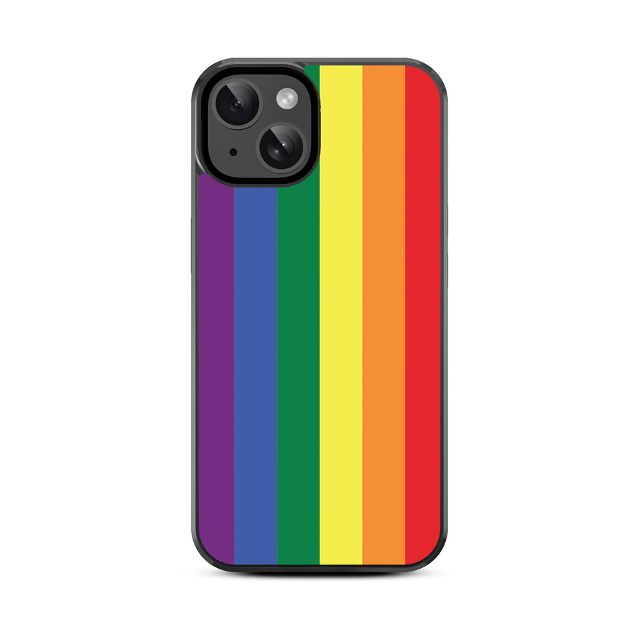 MyBat Design Lab Series Case for Apple iPhone 17e / 16e / 14 / 13  - Rainbow Stripes