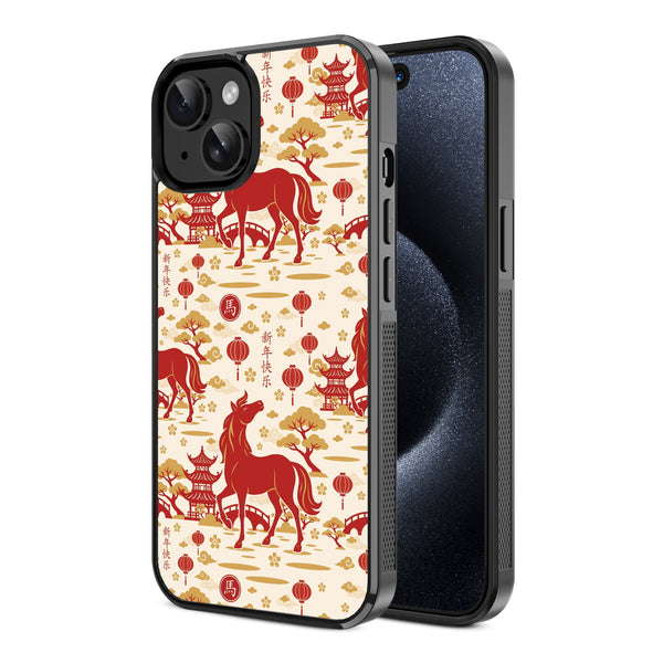 MyBat Design Lab Series Case for Apple iPhone 17e / 16e / 14 / 13 - Year of the Horse - MIP14CSLESM461-2.jpg