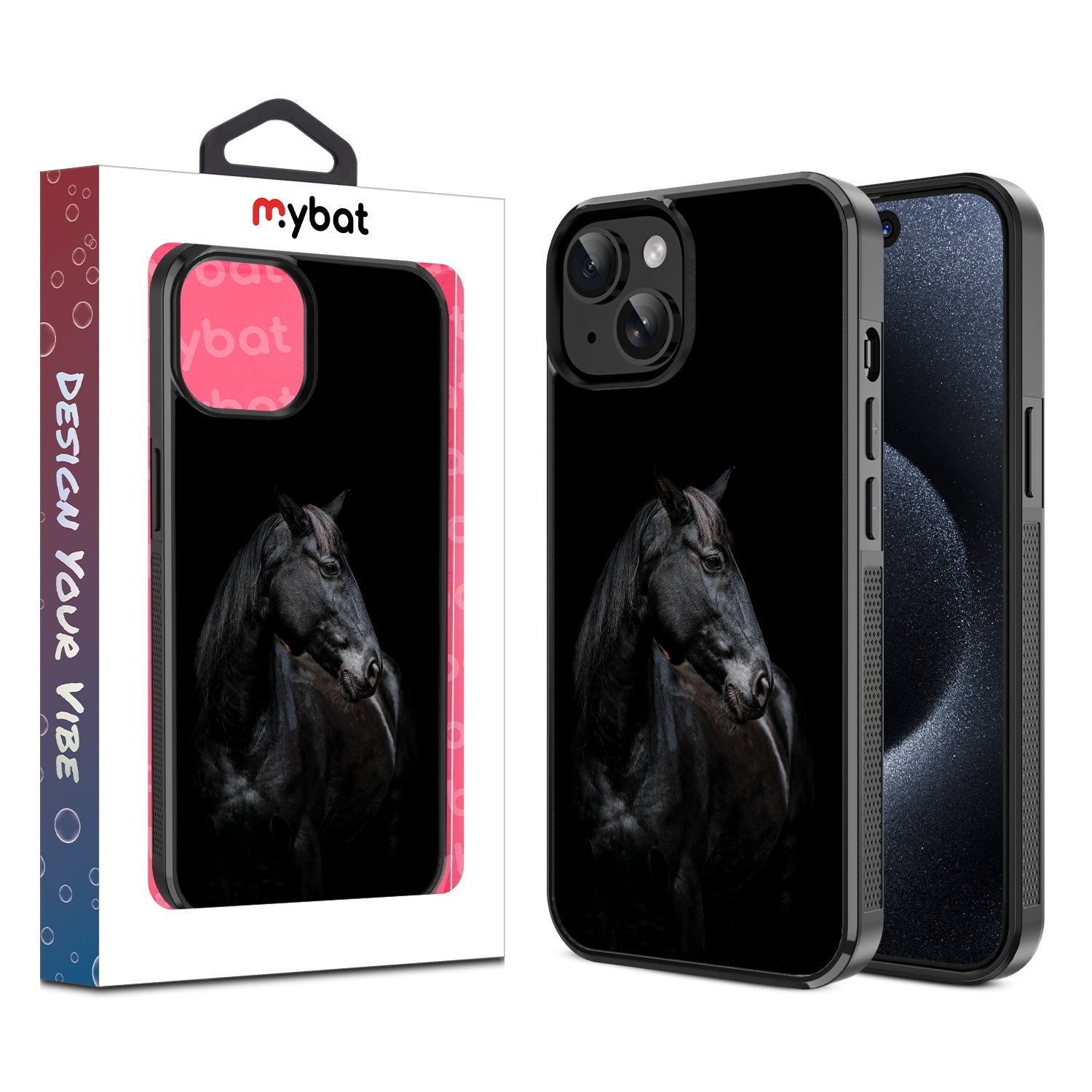 MyBat Design Lab Series Case for Apple iPhone 17e / 16e / 14 / 13 - Born to Lead