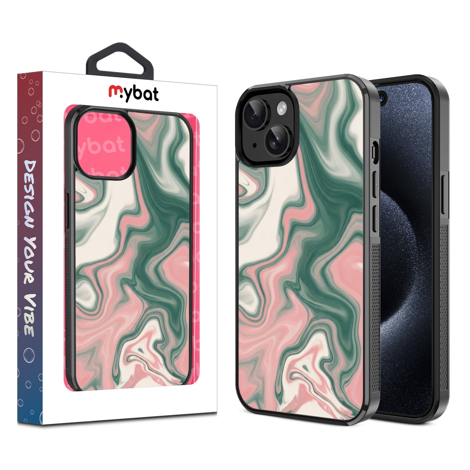 MyBat Design Lab Series Case for Apple iPhone 17e / 16e / 14 / 13 - Flow State