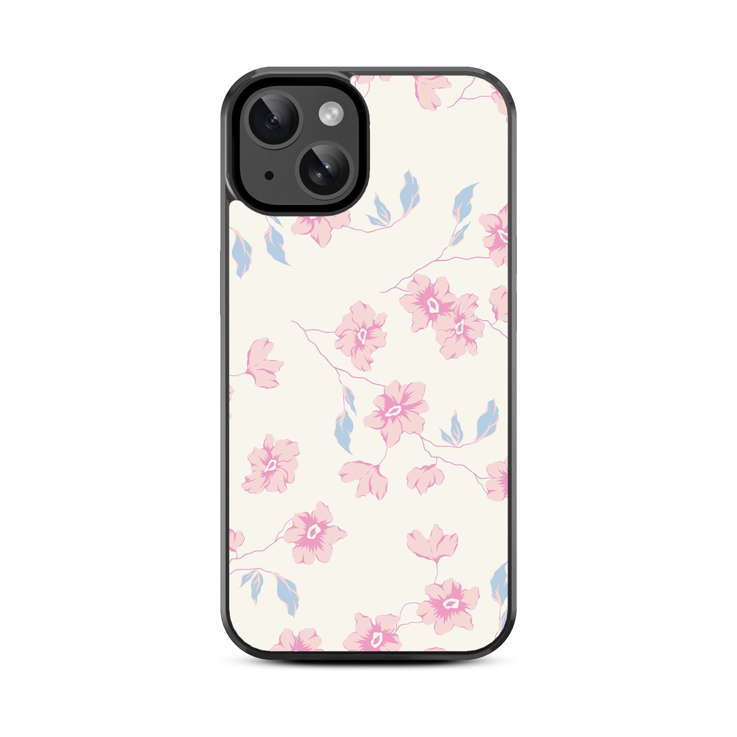MyBat Design Lab Series Case for Apple iPhone 17e / 16e / 14 / 13 - Rose Mallow