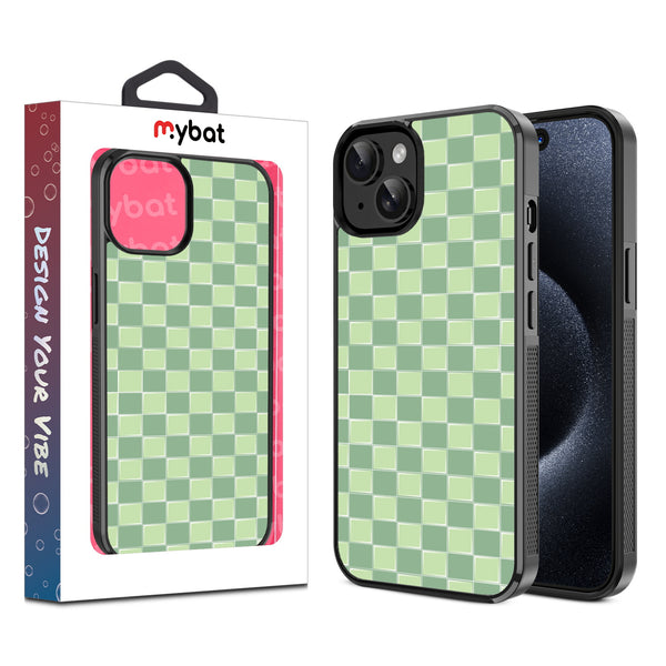 MyBat Design Lab Series Case for Apple iPhone 17e / 16e / 14 / 13 - Matcha Check - MIP14CSLESM482-1.jpg