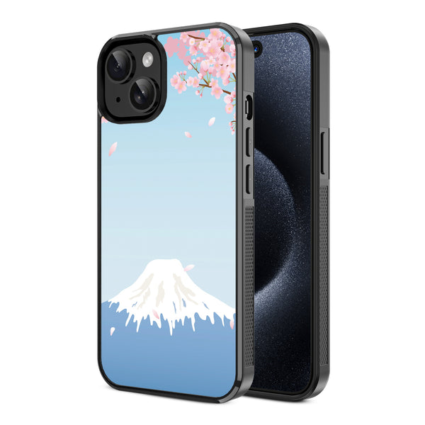 MyBat Design Lab Series Case for Apple iPhone 17e / 16e / 14 / 13 - Fuji Blossoms - MIP14CSLESM492-2.jpg