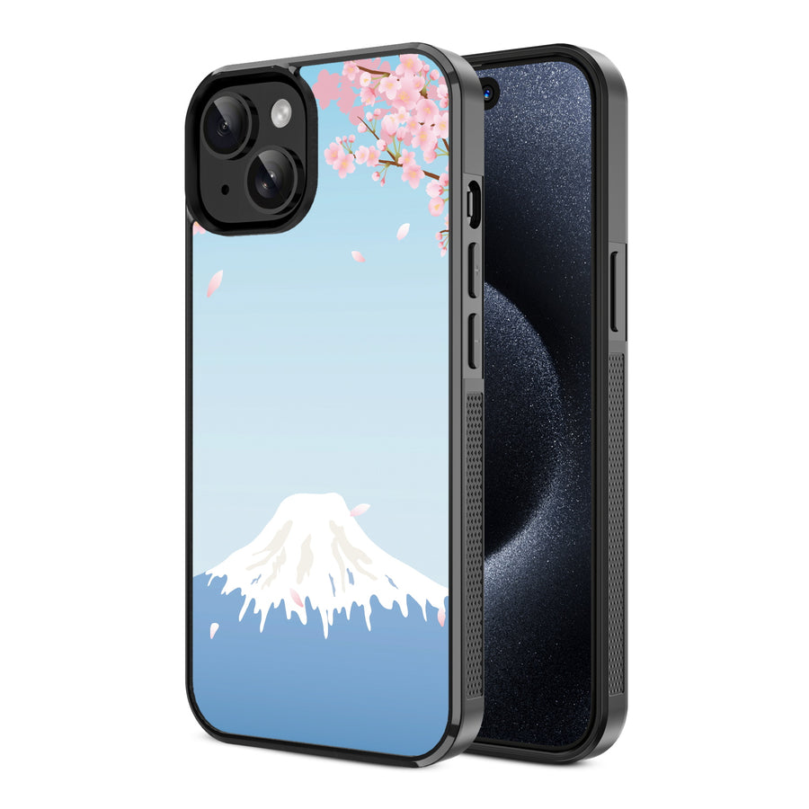 MyBat Design Lab Series Case for Apple iPhone 17e / 16e / 14 / 13 - Fuji Blossoms - MIP14CSLESM492-2.jpg