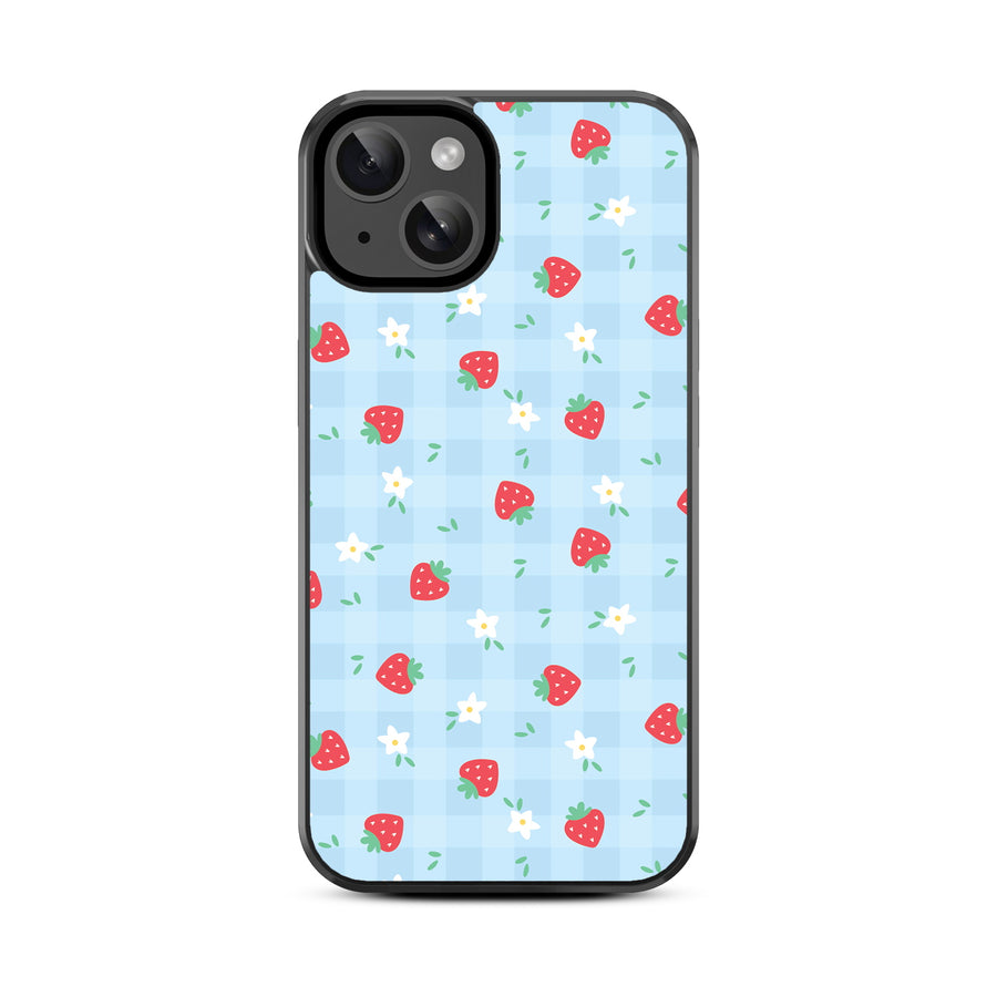 MyBat Design Lab Series Case for Apple iPhone 17e / 16e / 14 / 13 – Sweet Strawberry - MIP14CSLESM525-2.JPG