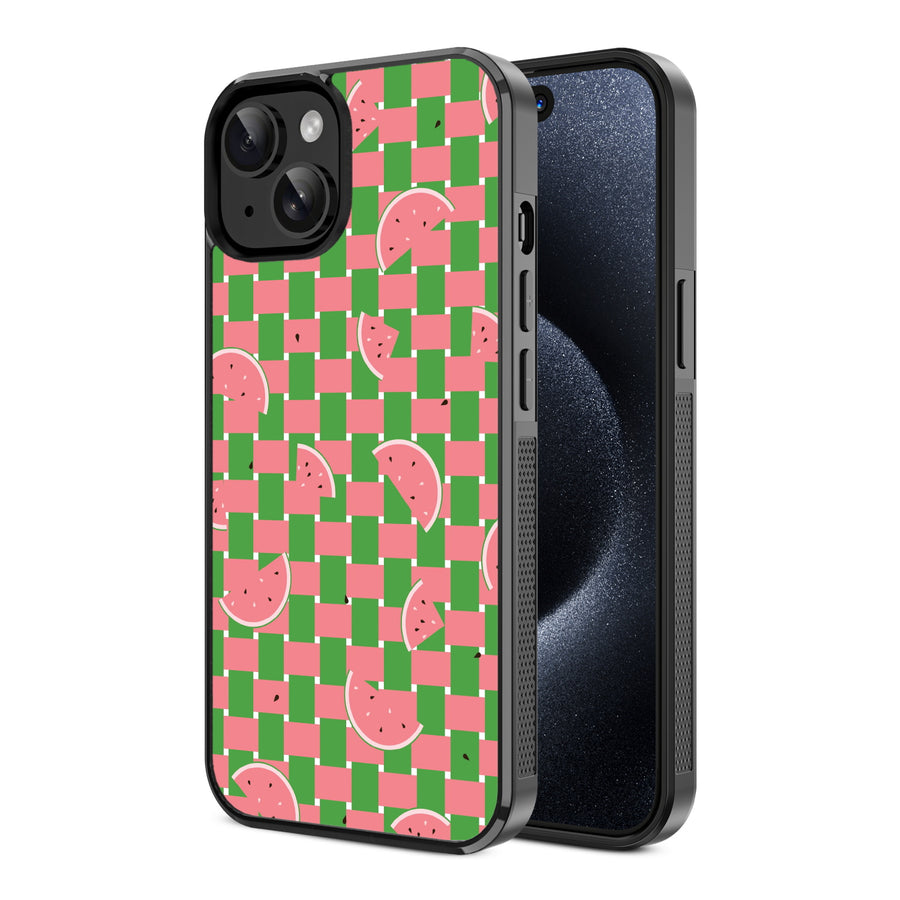 MyBat Design Lab Series Case for Apple iPhone 17e / 16e / 14 / 13 – Watermelon Patch - MIP14CSLESM533-1.JPG