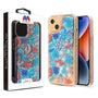 MyBat Quicksand Glitter Hybrid Protector Cover for Apple iPhone 14 Plus - Seashells