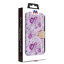 MyBat MyJacket Wallet Diamond Series for Apple iPhone 14 Plus - Fresh Purple Flowers - MIP14MPCMJD103-6.jpg