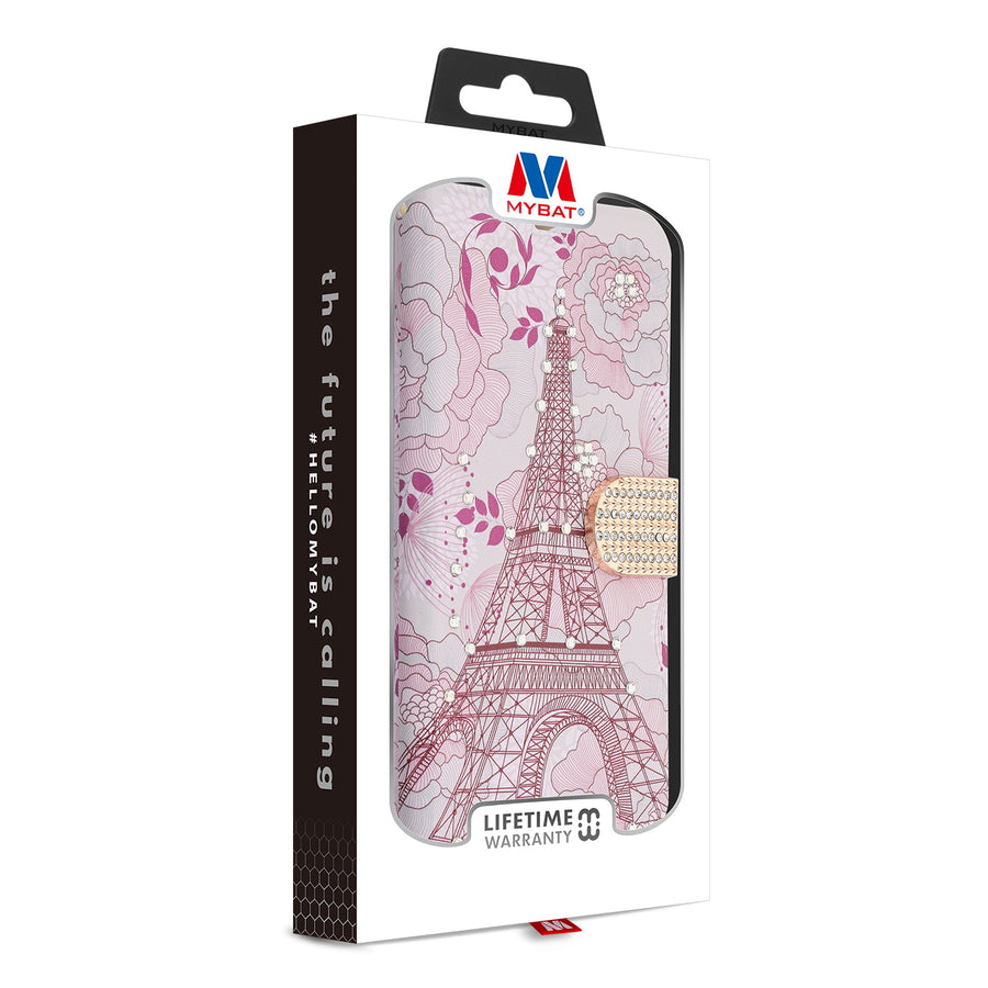 MyBat MyJacket Wallet Diamond Series for Apple iPhone 14 Plus - Eiffel Tower - MIP14MPCMJD104-6.jpg